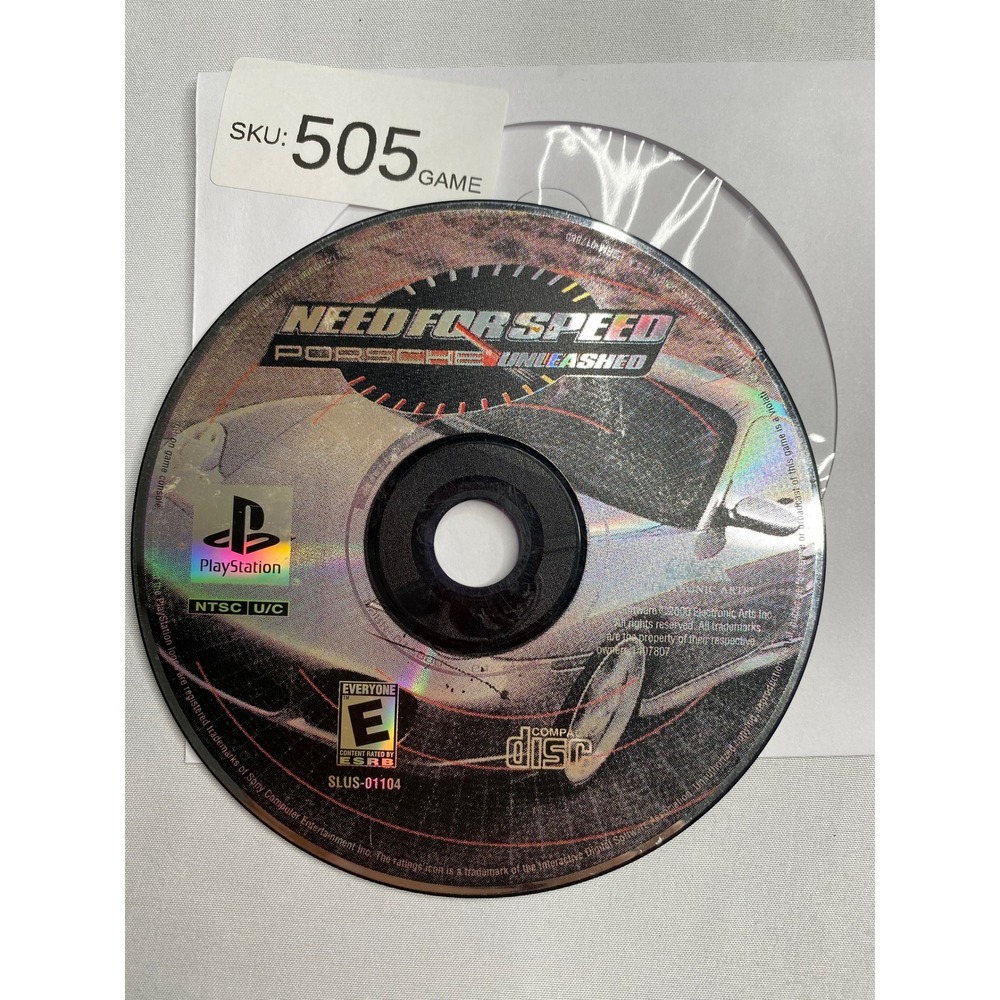 Need for Speed Porsche Unleashed Sony PlayStation 1
